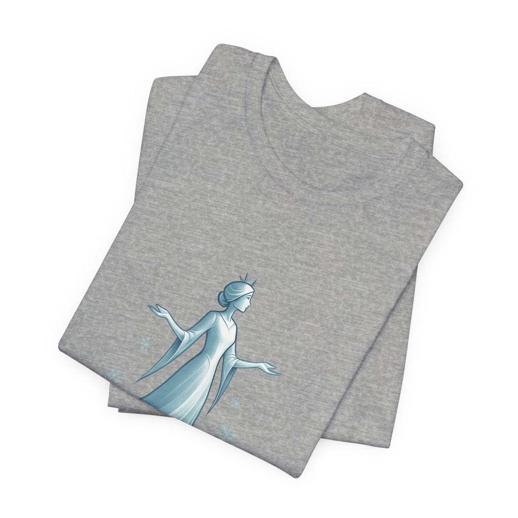 Chill Like a Queen Tee — Feminine Ice Princess Graphic T-Shirt