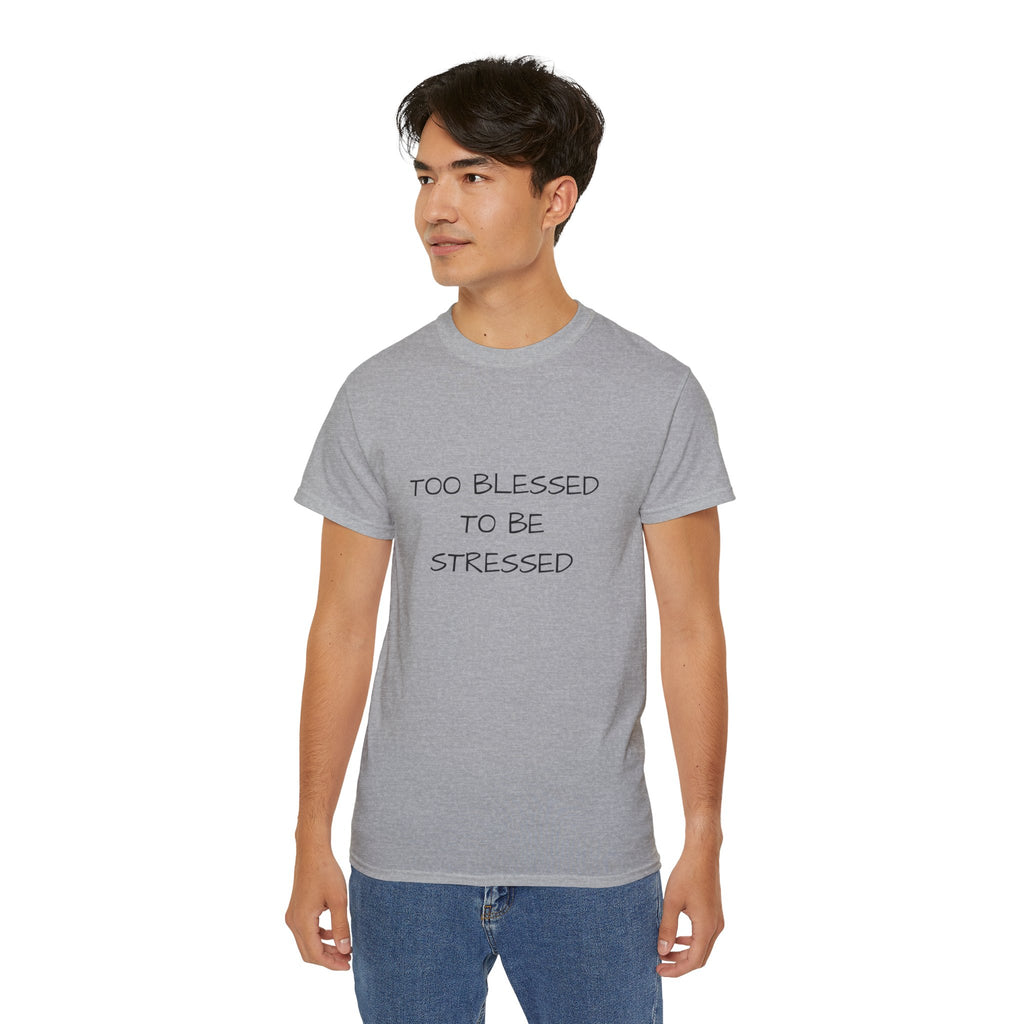 Too Blessed T‑Shirt — 'Too Blessed' Graphic Tee