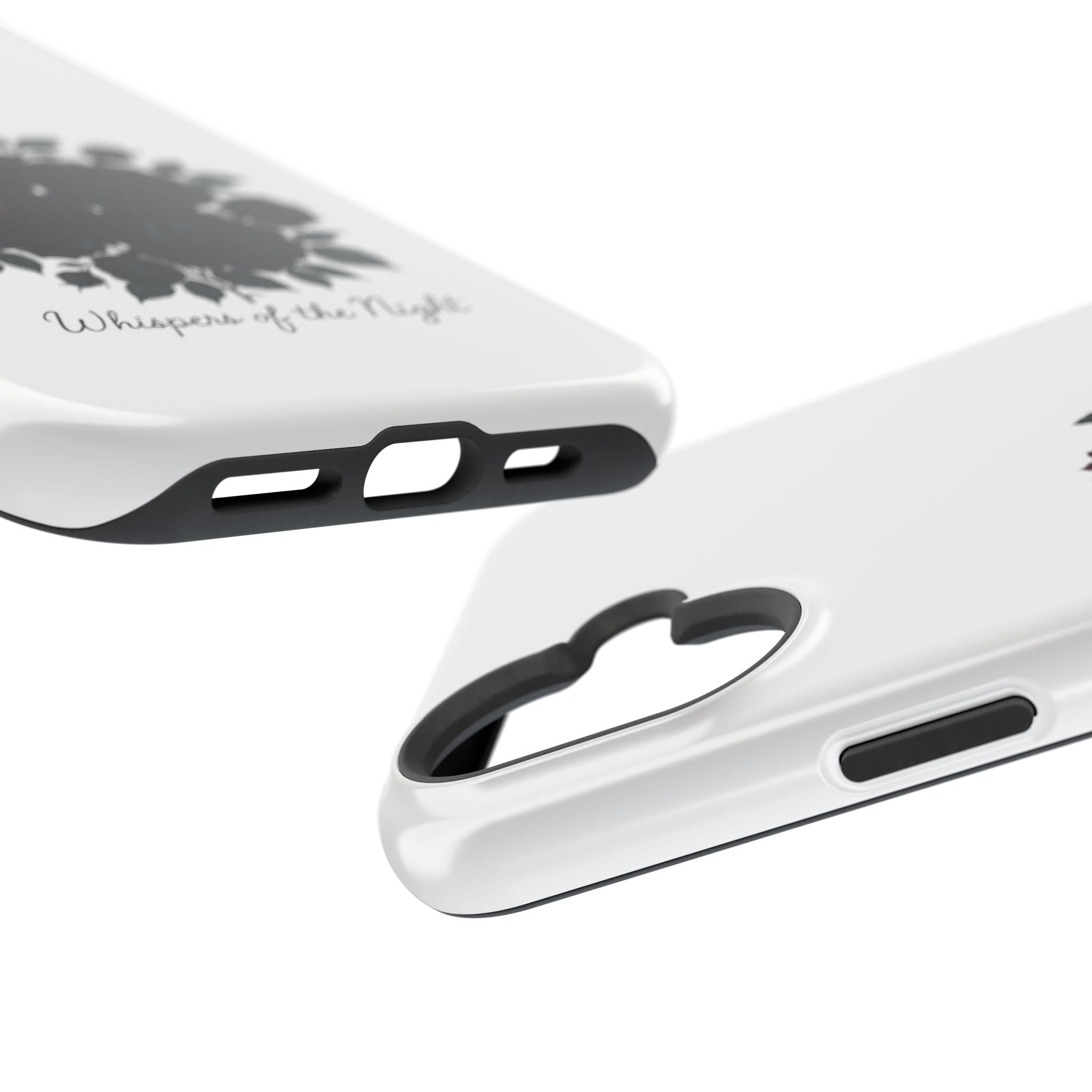 Whispers of the Night floral phone case | Magnetic impact-resistant case