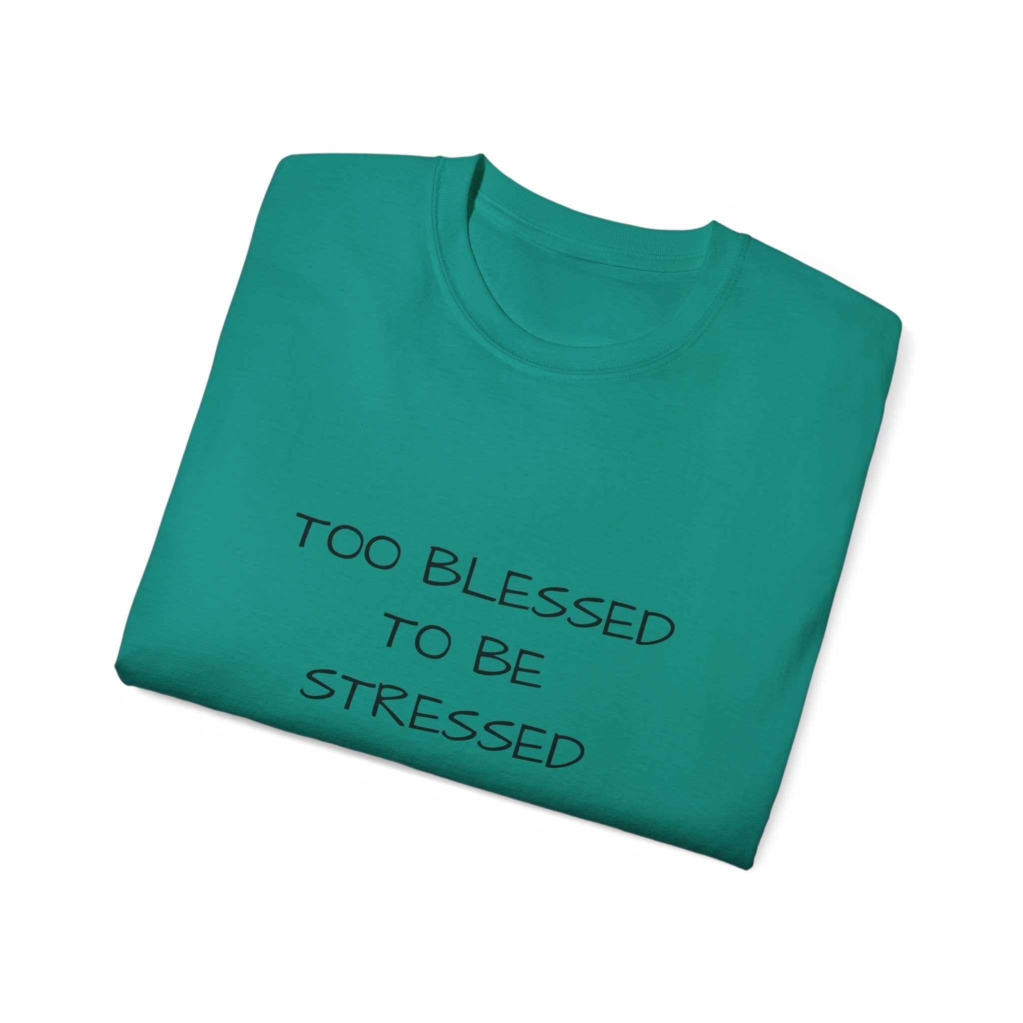 Too Blessed T‑Shirt — 'Too Blessed' Graphic Tee