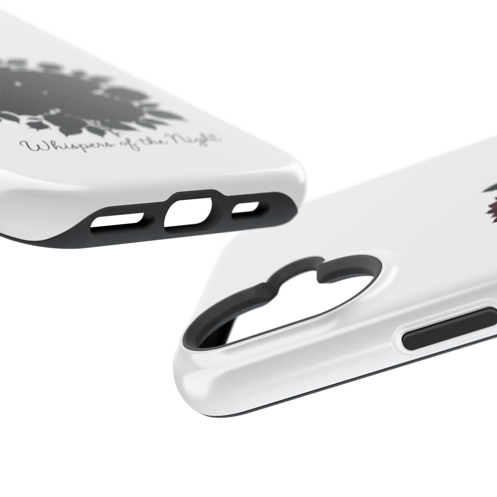 Whispers of the Night floral phone case | Magnetic impact-resistant case