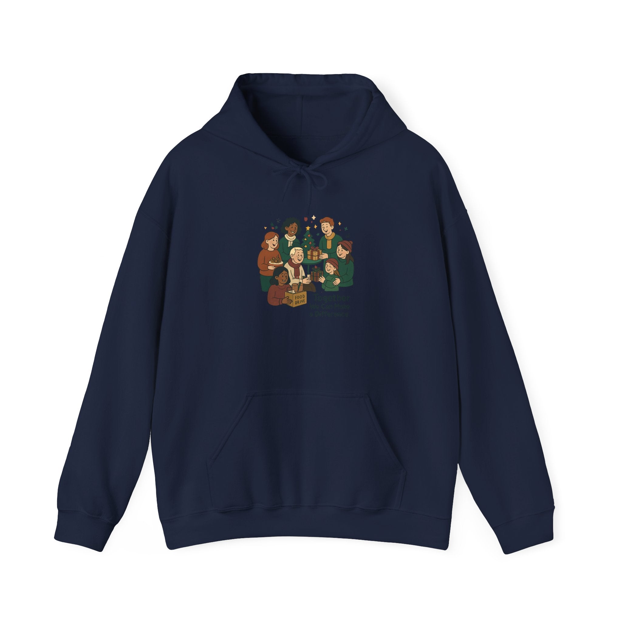 Hoodie — Cozy Friendsgiving Gathering Graphic "Sweeter with You"