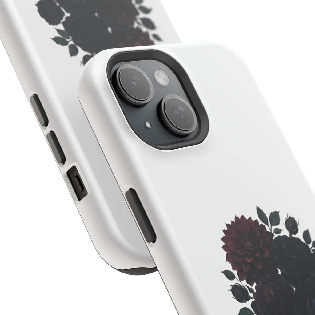 Whispers of the Night floral phone case | Magnetic impact-resistant case