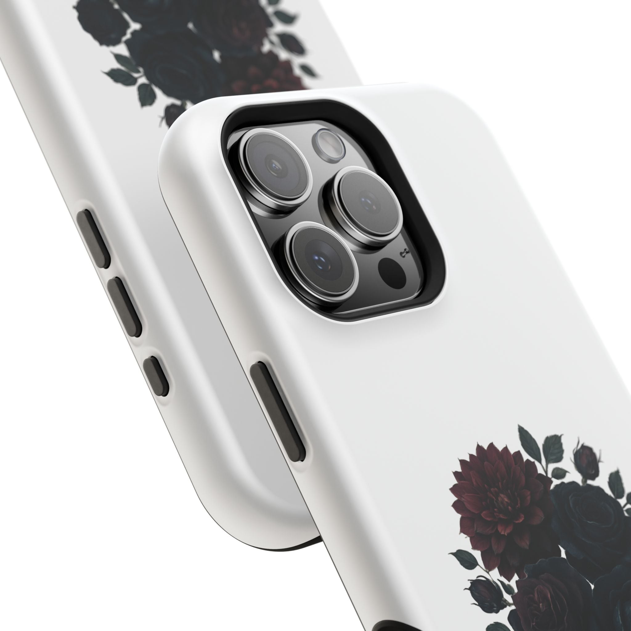 Whispers of the Night floral phone case | Magnetic impact-resistant case