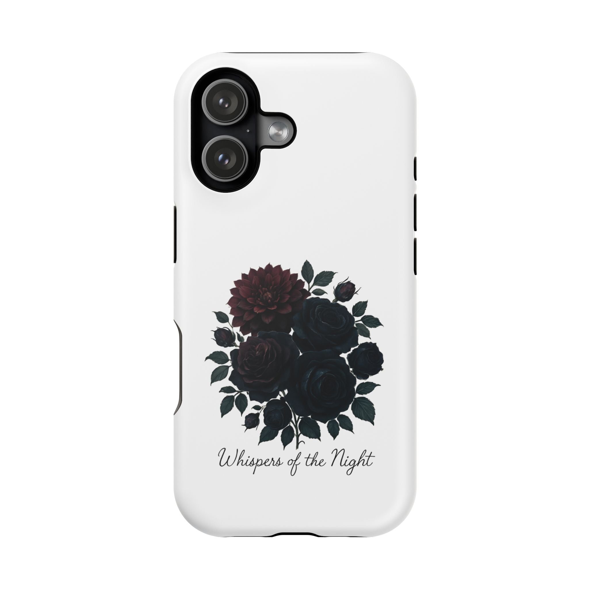 Whispers of the Night floral phone case | Magnetic impact-resistant case