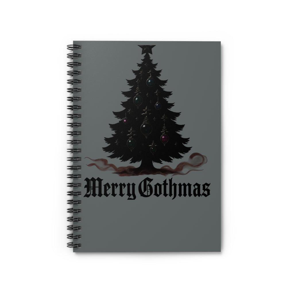 Merry Gothmas Spiral Notebook