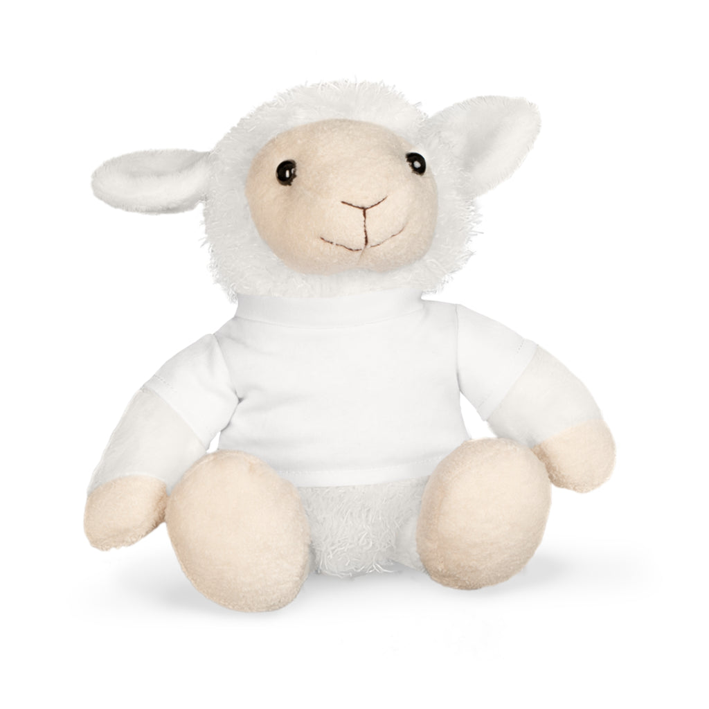 Classic Brown Bear Plush Toy with White T-Shirt | Customizable Shirt