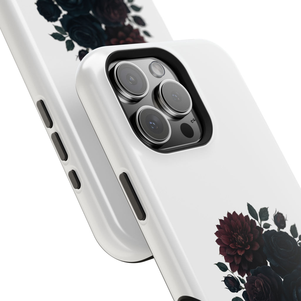 Whispers of the Night floral phone case | Magnetic impact-resistant case