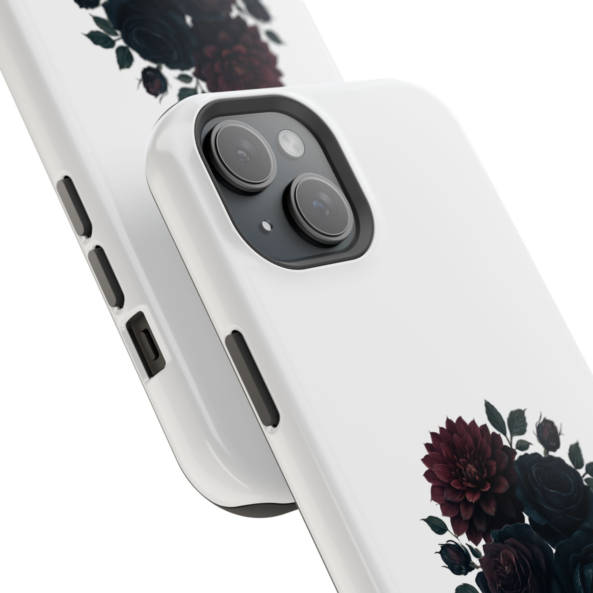 Whispers of the Night floral phone case | Magnetic impact-resistant case