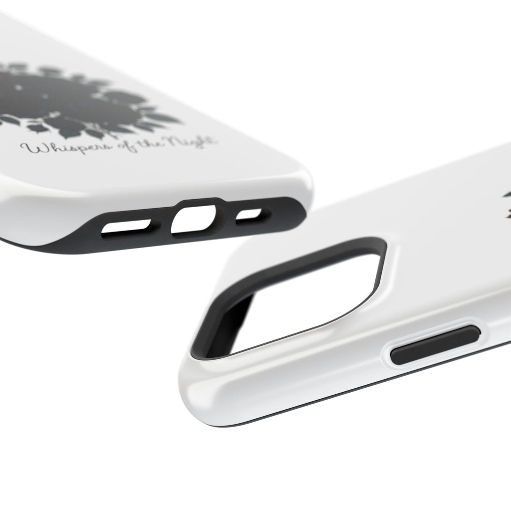 Whispers of the Night floral phone case | Magnetic impact-resistant case
