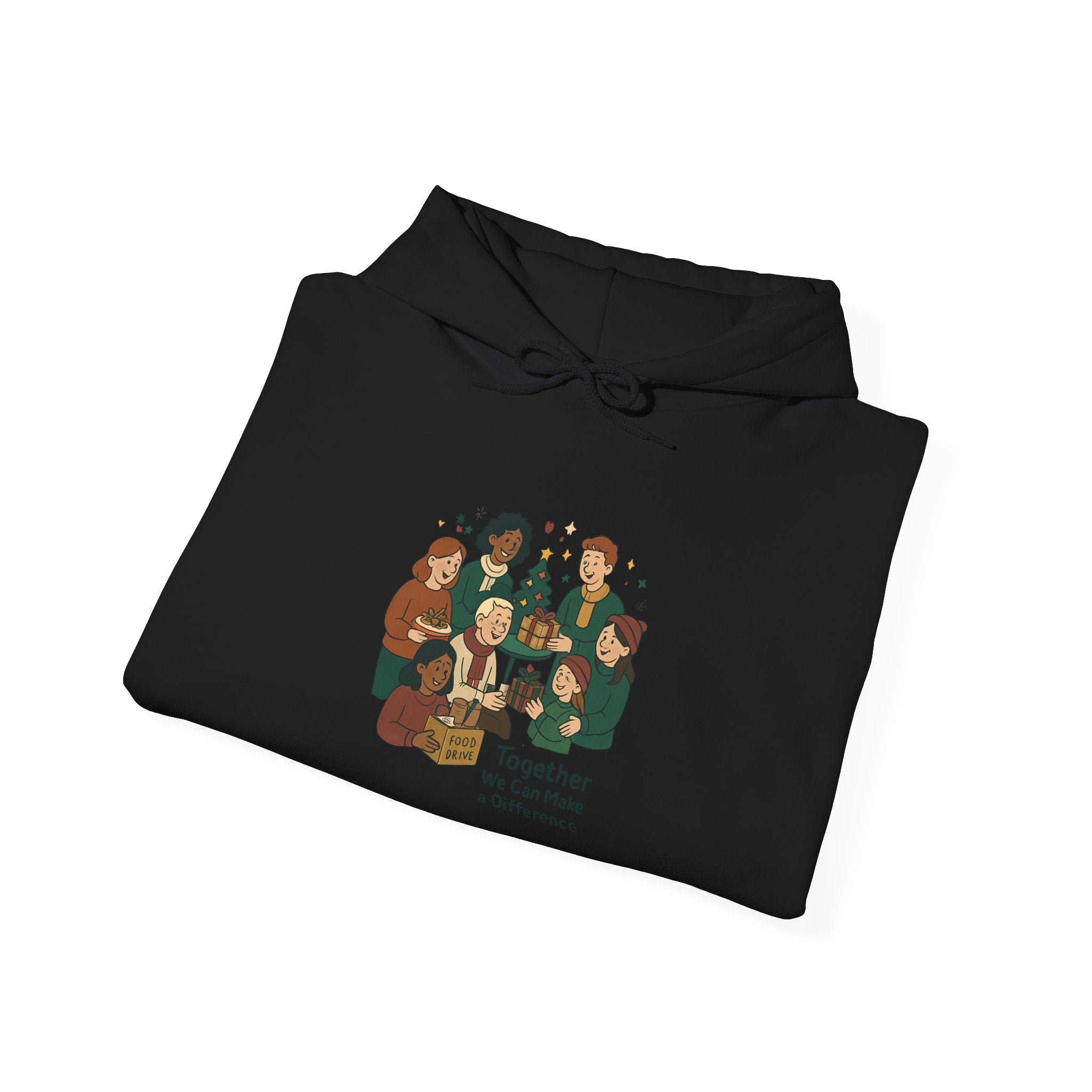 Hoodie — Cozy Friendsgiving Gathering Graphic "Sweeter with You"
