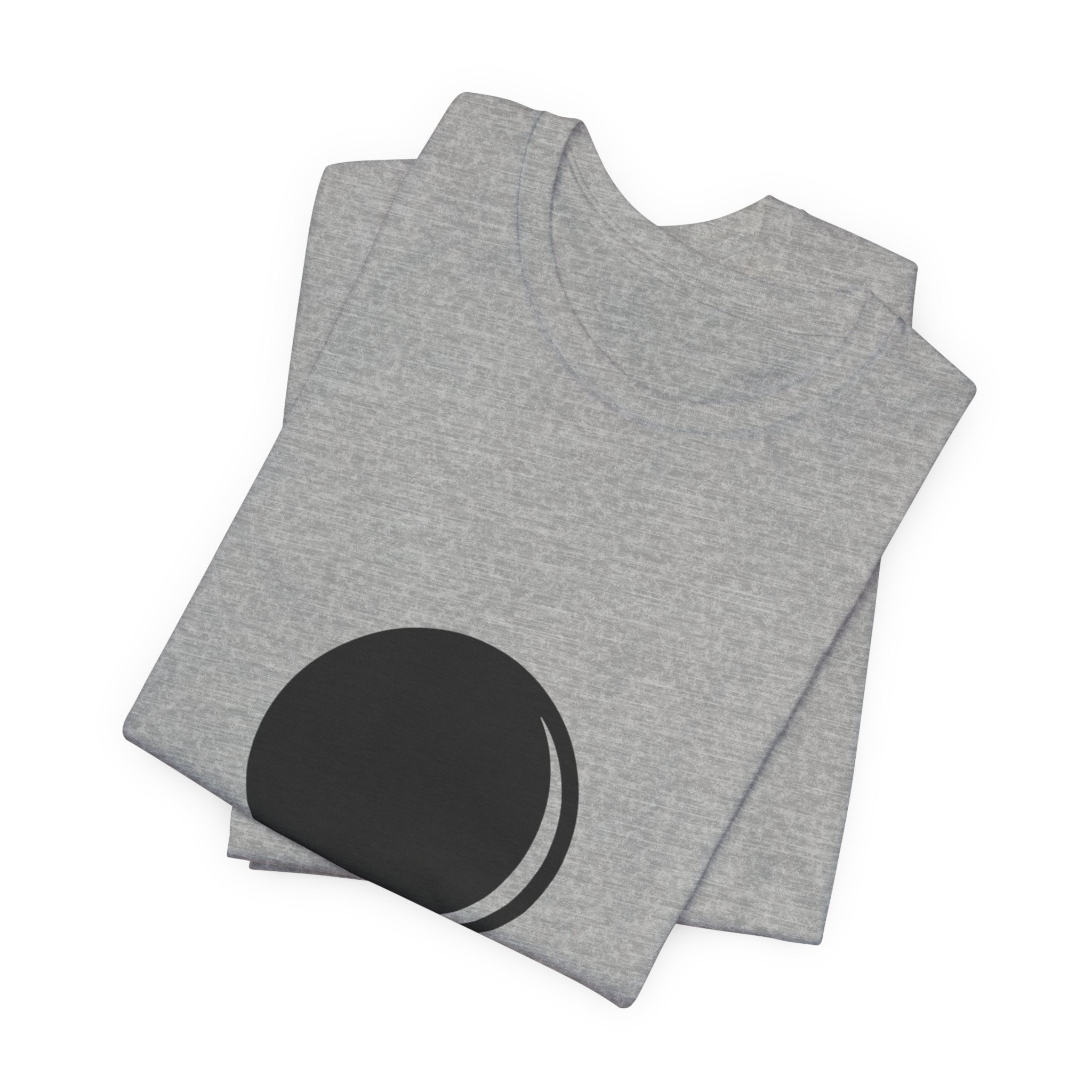 Minimal Moon Graphic Less Is More Tee | Minimalist Astronomy Shirt