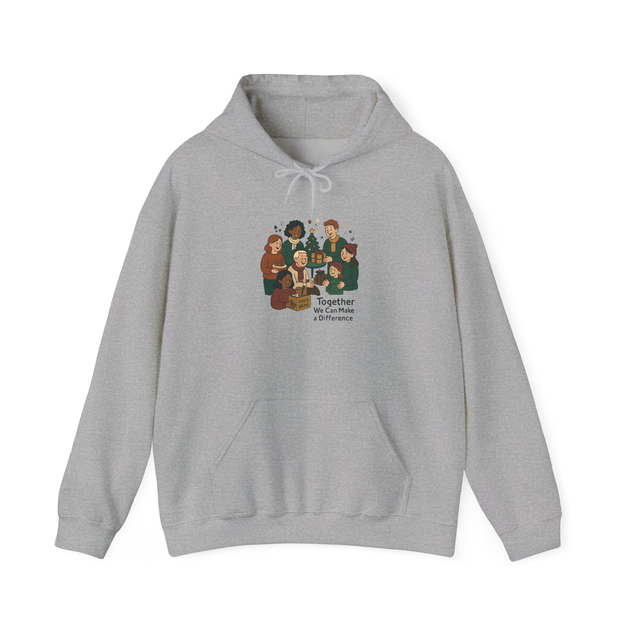 Hoodie — Cozy Friendsgiving Gathering Graphic "Sweeter with You"