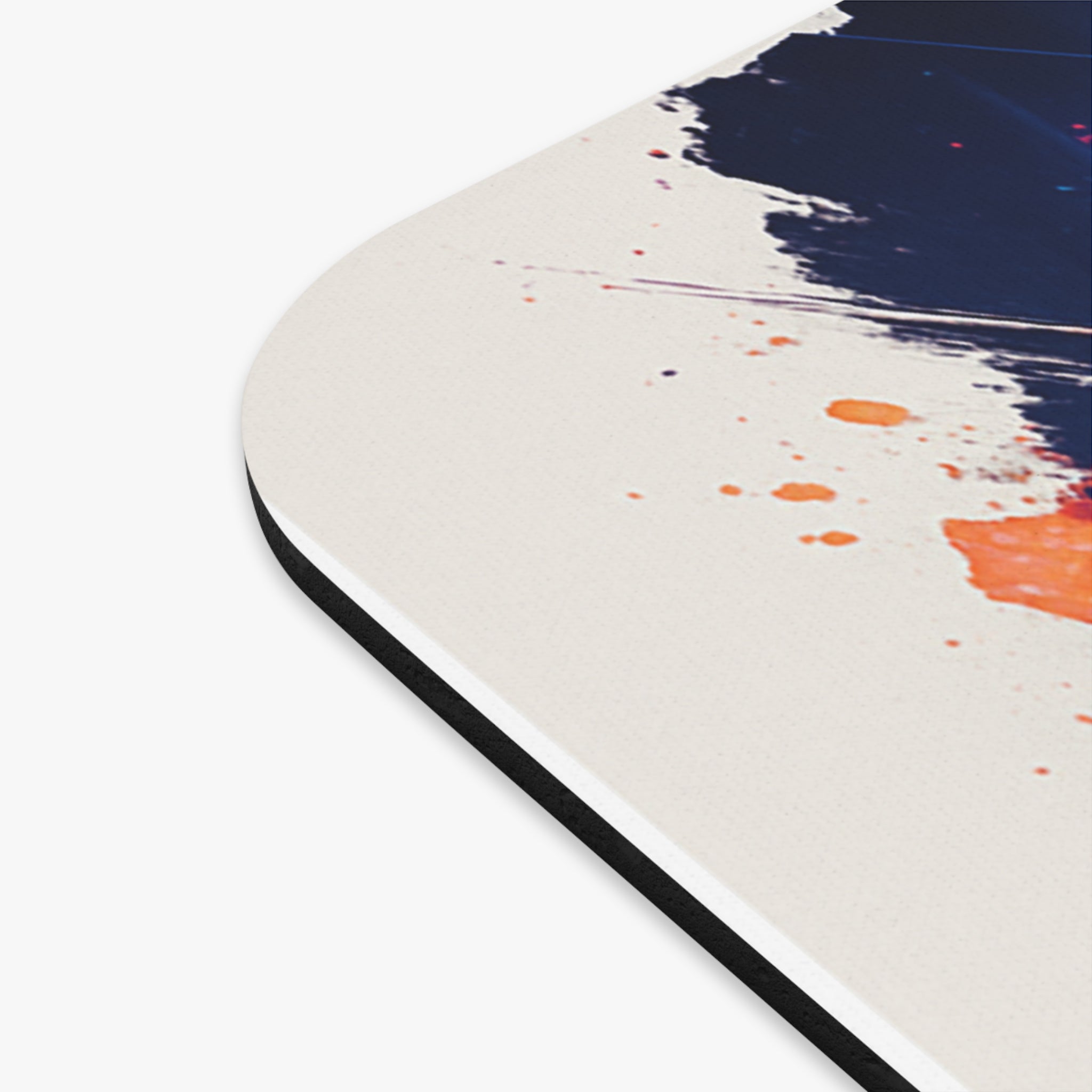 Cyberpunk Silhouette Mouse Pad | Neon City Desk Mat