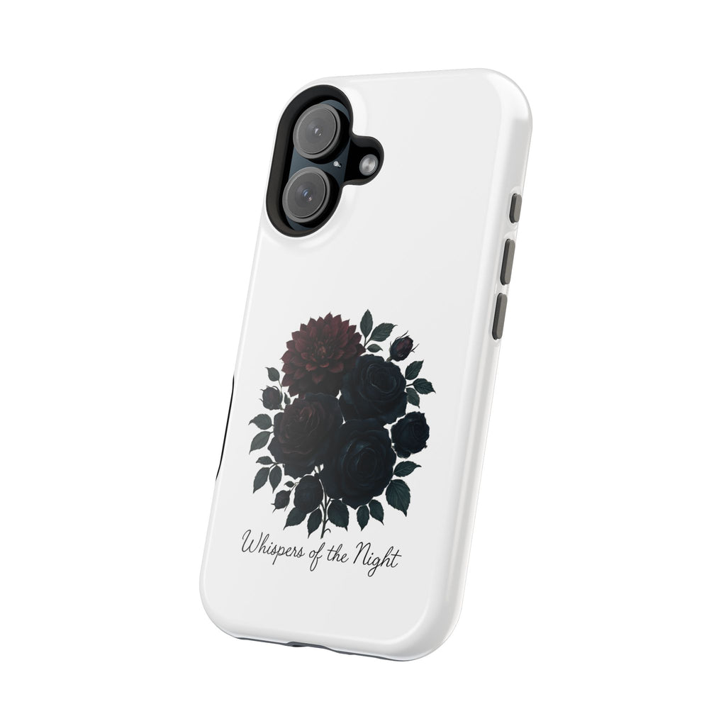 Whispers of the Night floral phone case | Magnetic impact-resistant case
