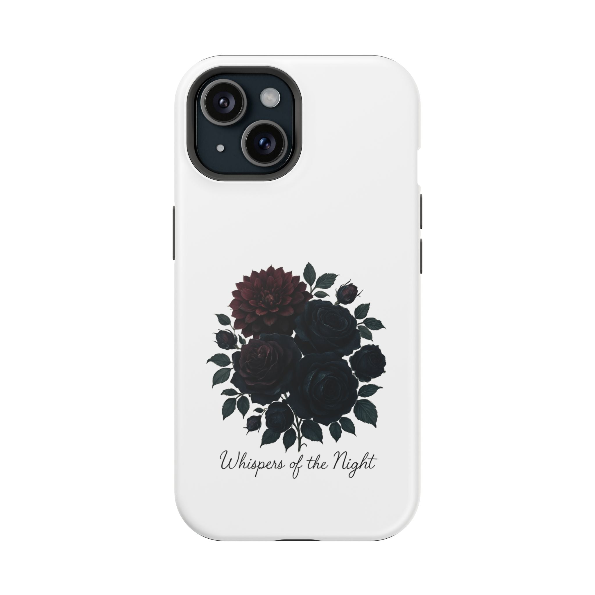 Whispers of the Night floral phone case | Magnetic impact-resistant case