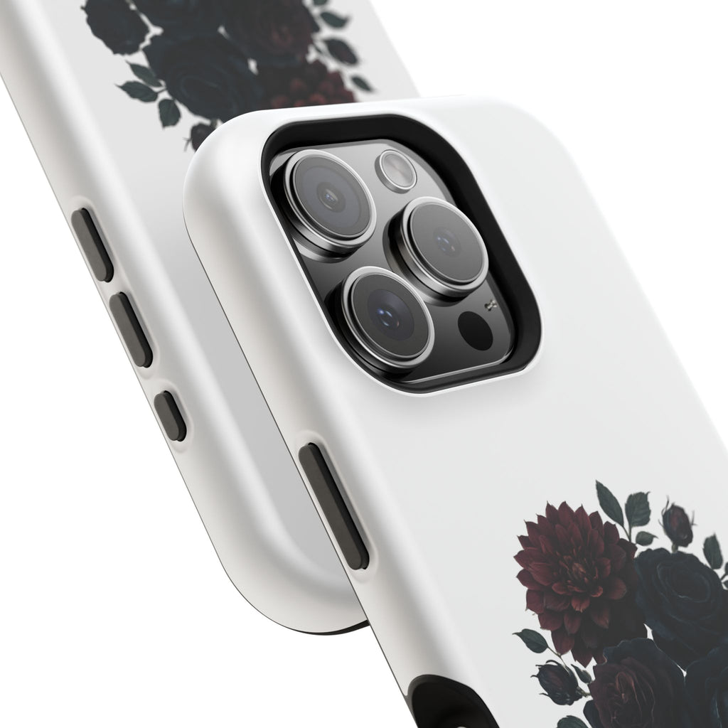 Whispers of the Night floral phone case | Magnetic impact-resistant case