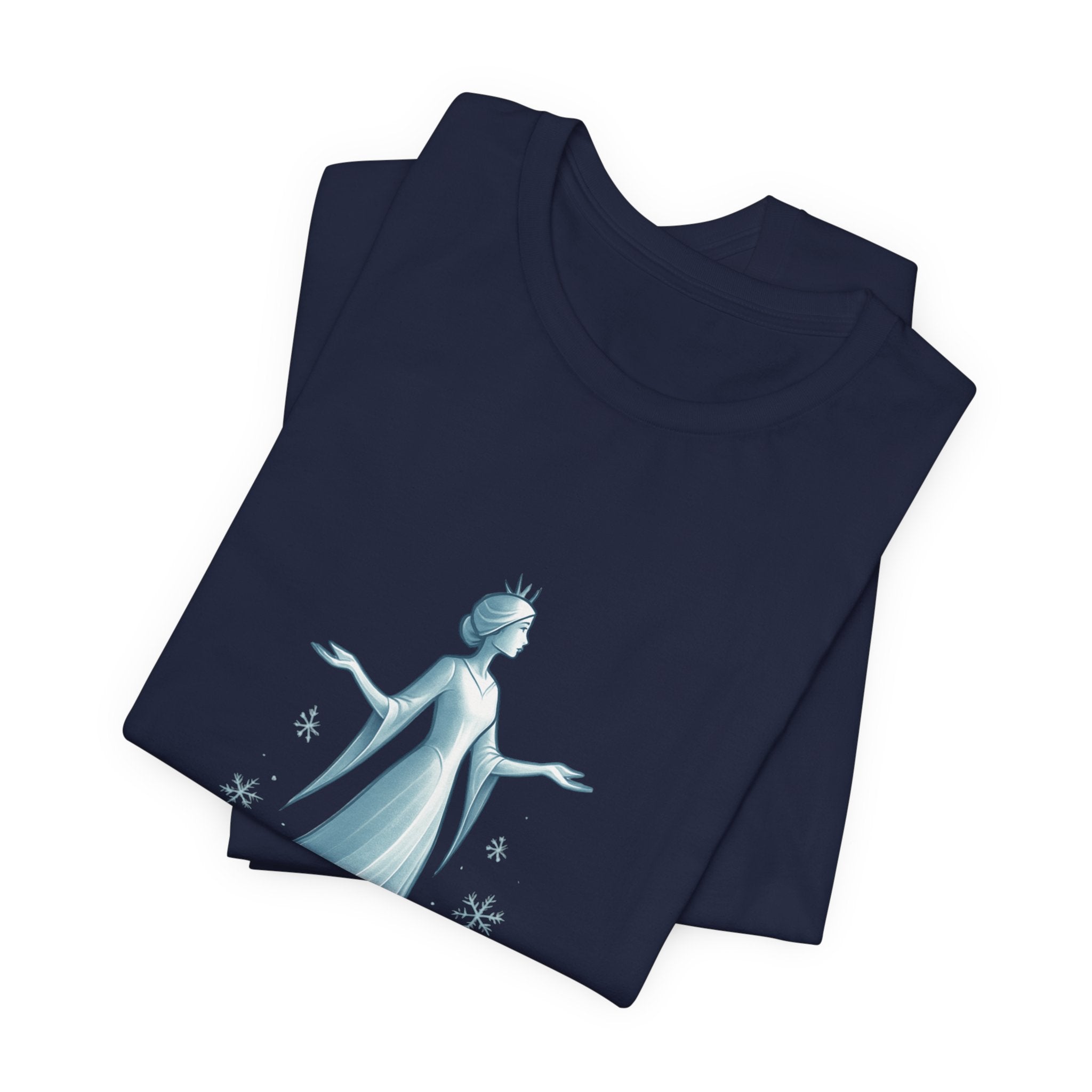 Chill Like a Queen Tee — Feminine Ice Princess Graphic T-Shirt