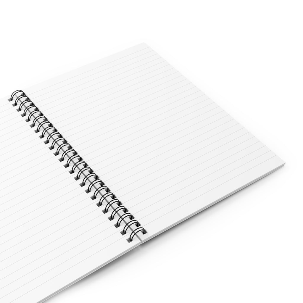 Notebook — "Gently Guided by Nature’s Wisdom" Floral Spiral Journal
