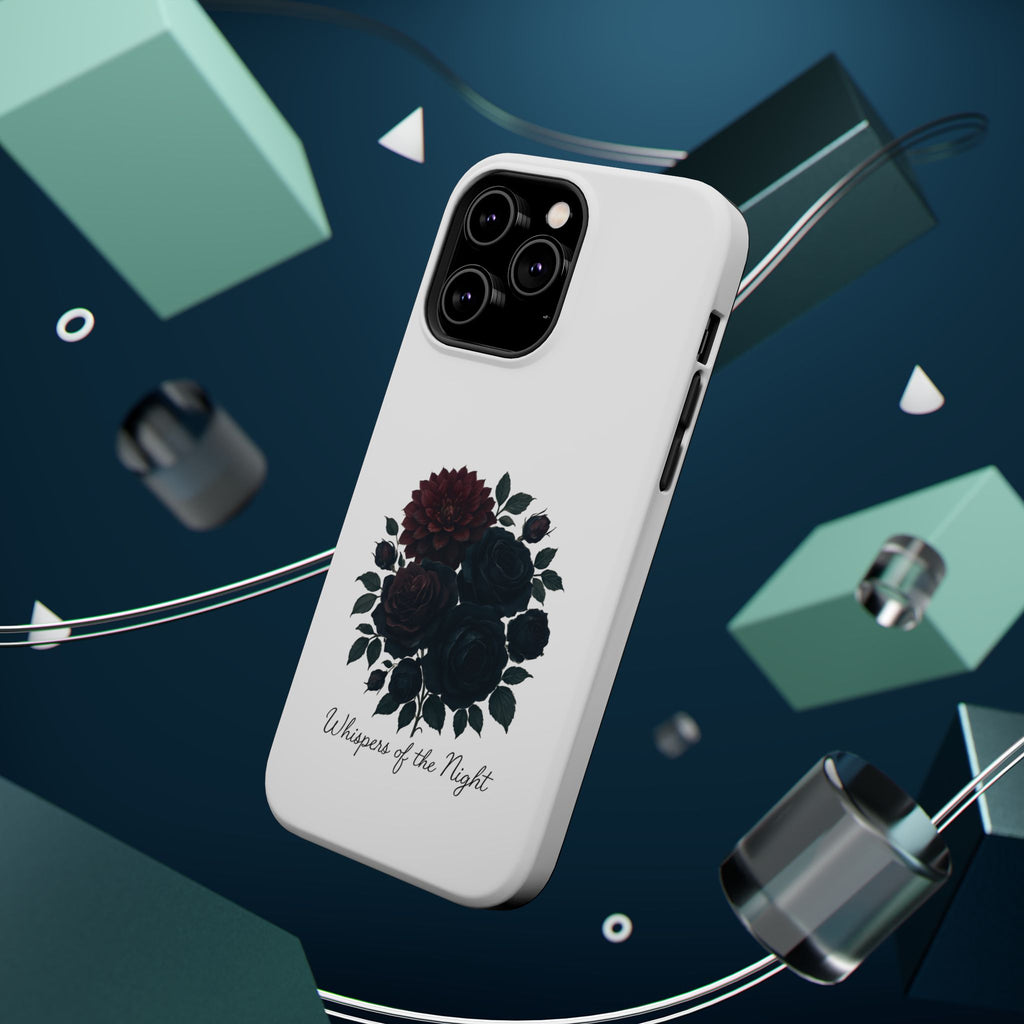 Whispers of the Night floral phone case | Magnetic impact-resistant case