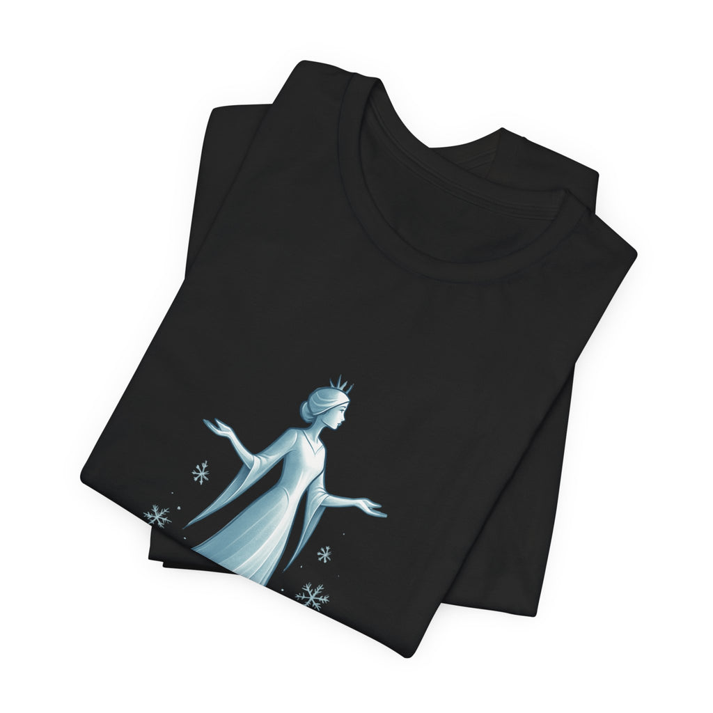 Chill Like a Queen Tee — Feminine Ice Princess Graphic T-Shirt