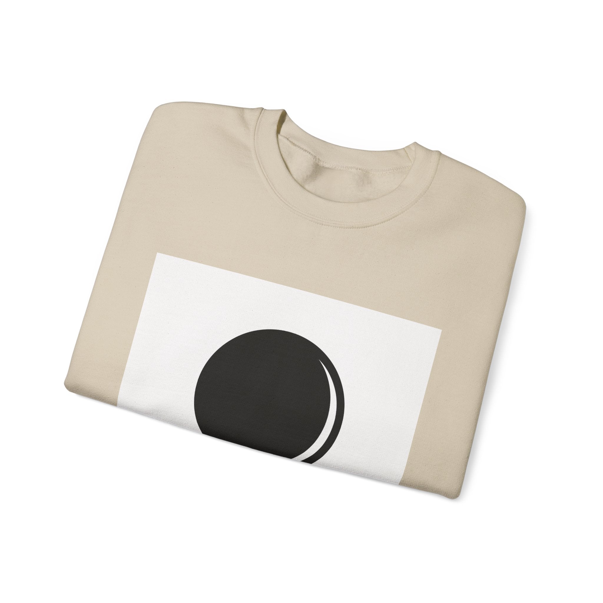 Minimal Moon Graphic sweatshirt | Less Is More Crewneck