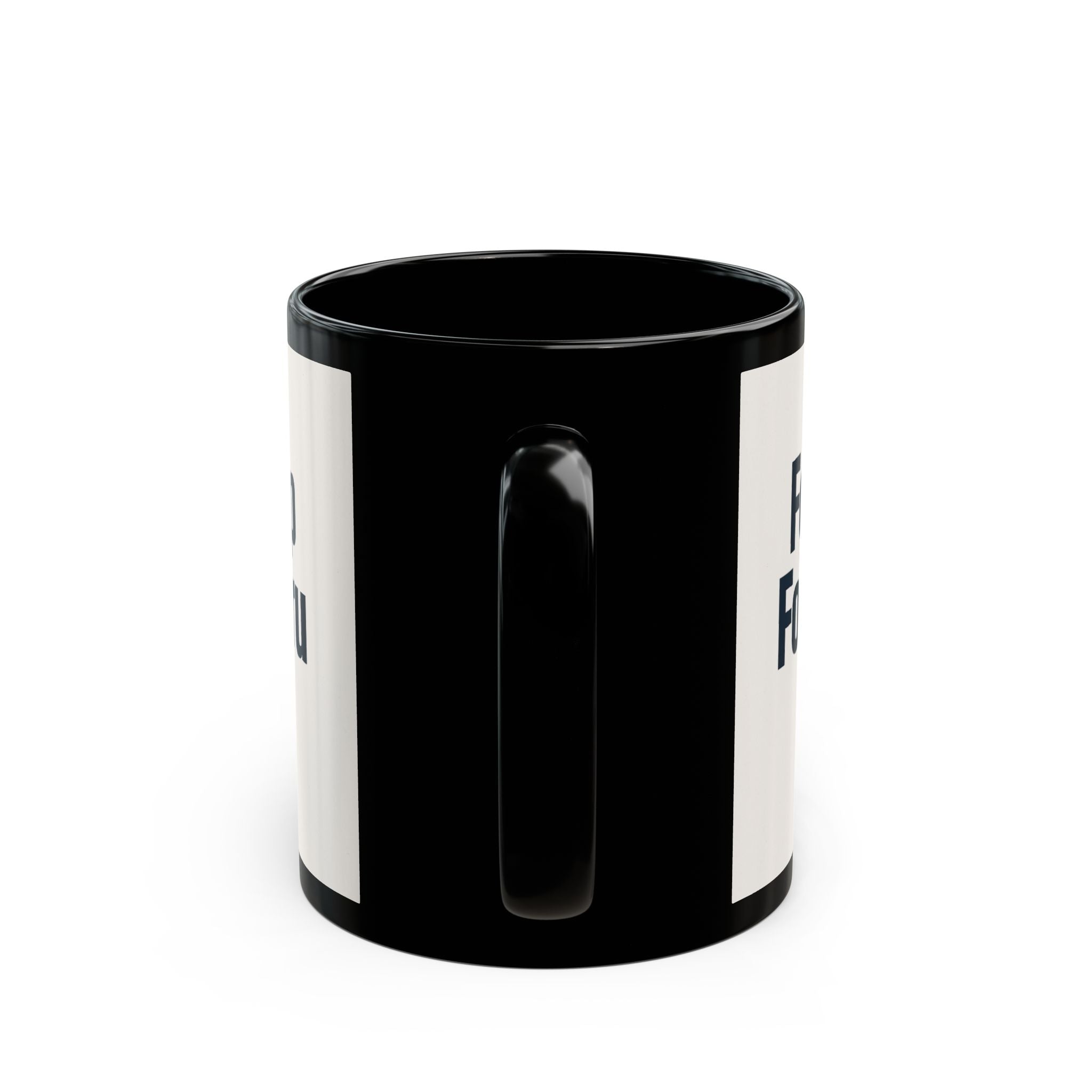 Follow Up Follow Thru Mug – Motivational Coffee Cup with Checkmark