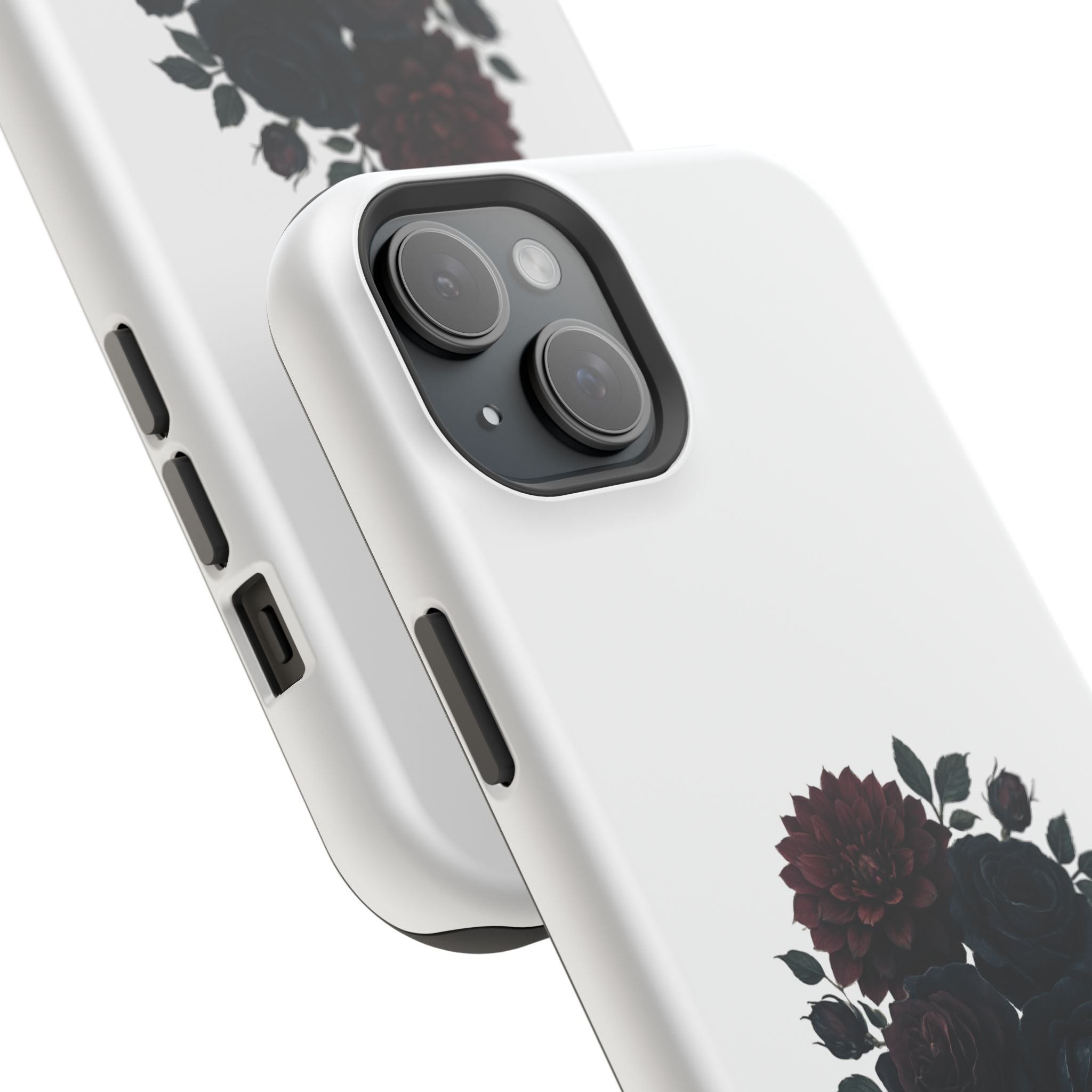 Whispers of the Night floral phone case | Magnetic impact-resistant case