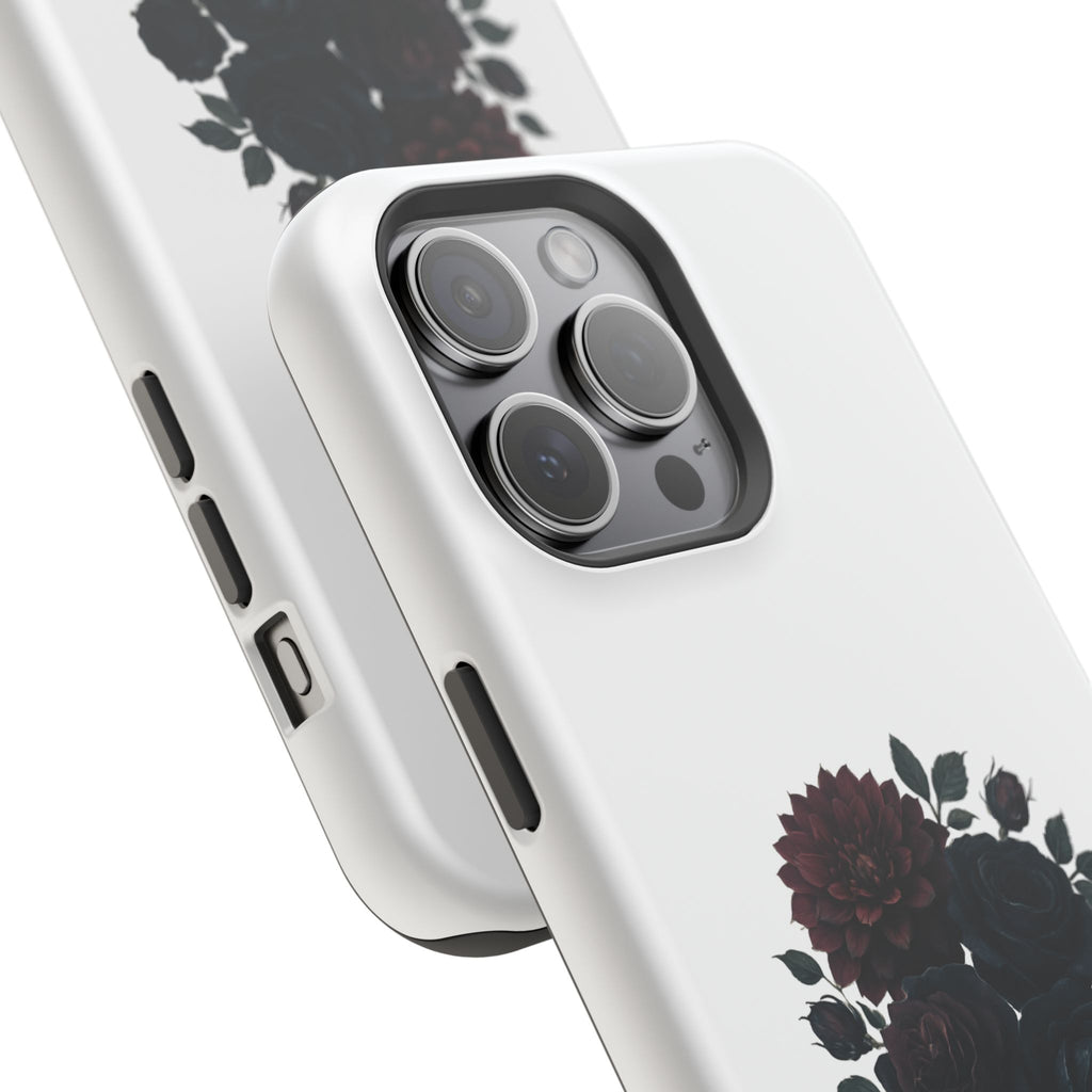 Whispers of the Night floral phone case | Magnetic impact-resistant case