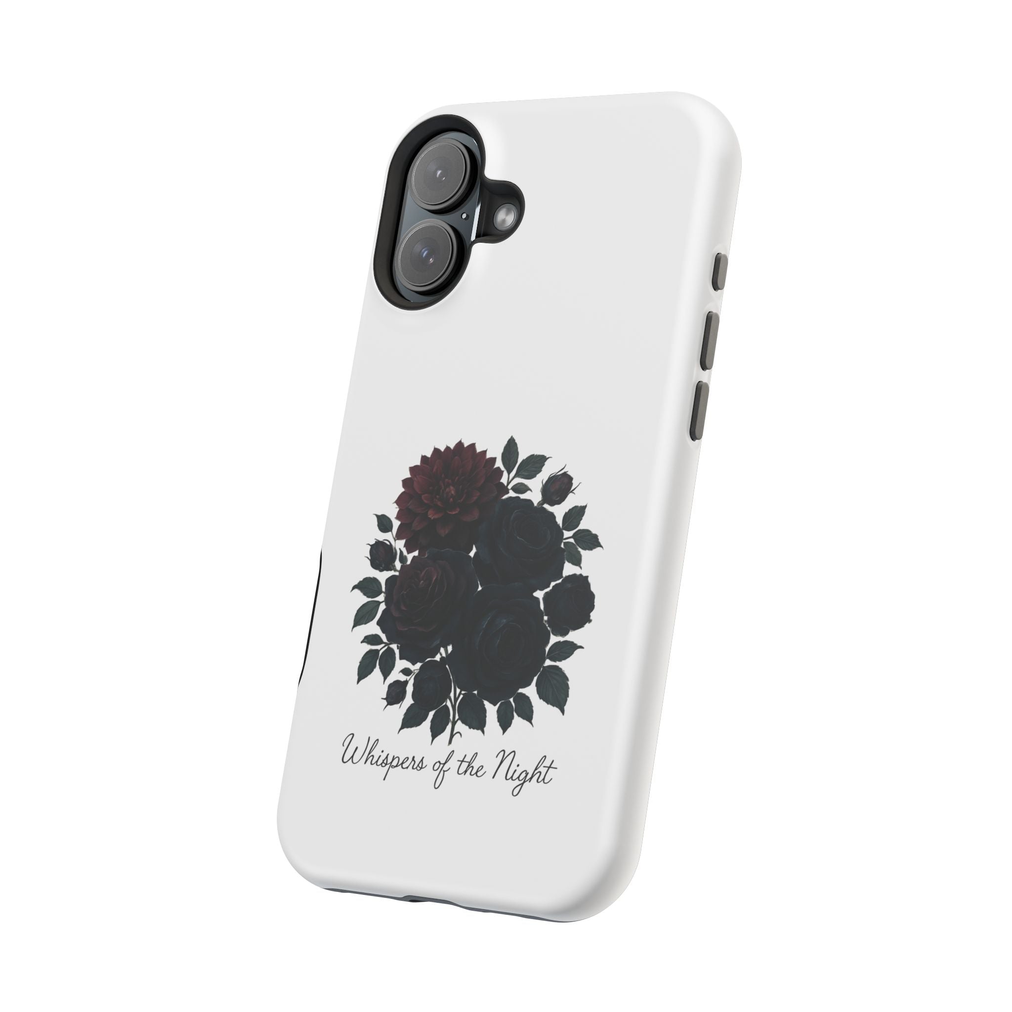 Whispers of the Night floral phone case | Magnetic impact-resistant case