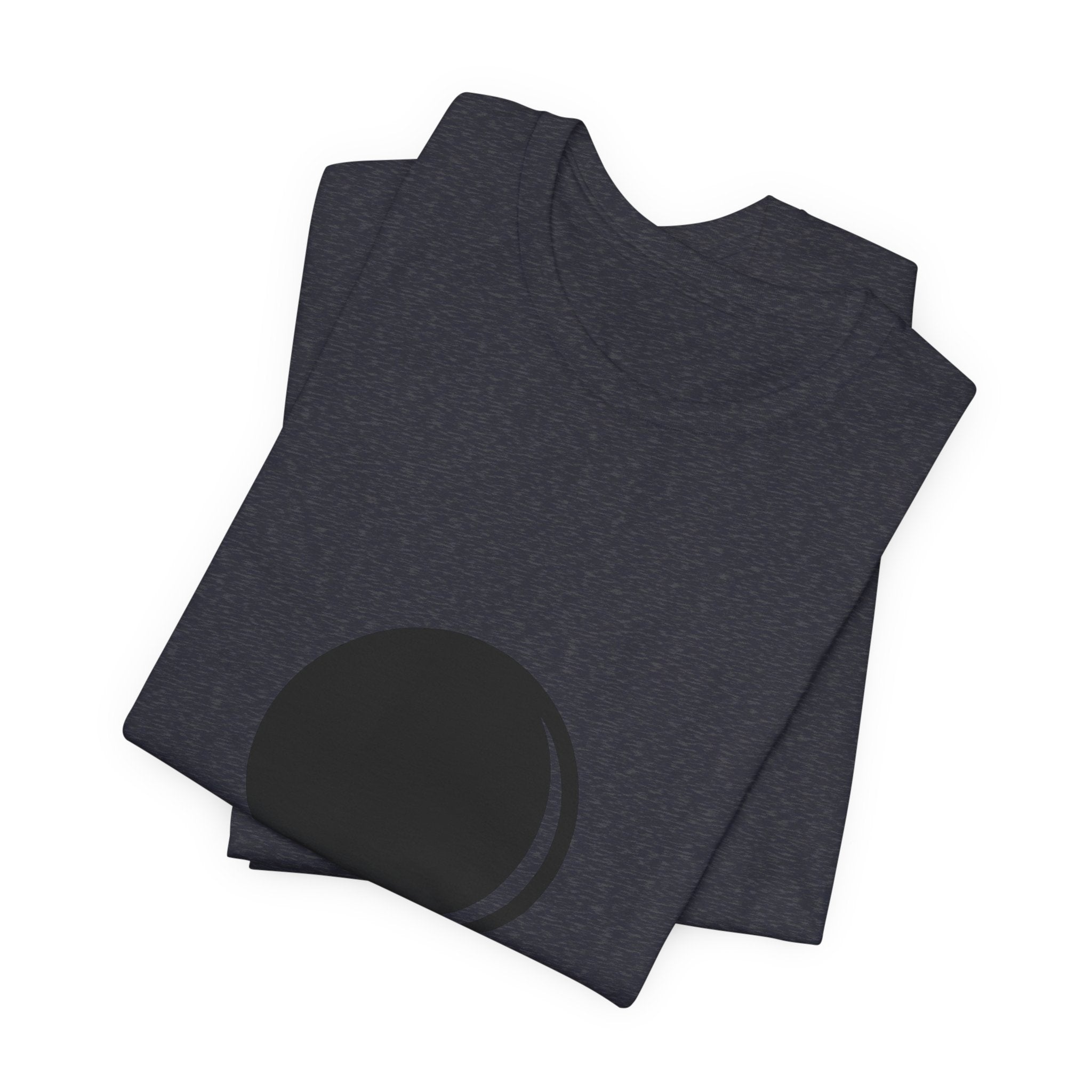 Minimal Moon Graphic Less Is More Tee | Minimalist Astronomy Shirt