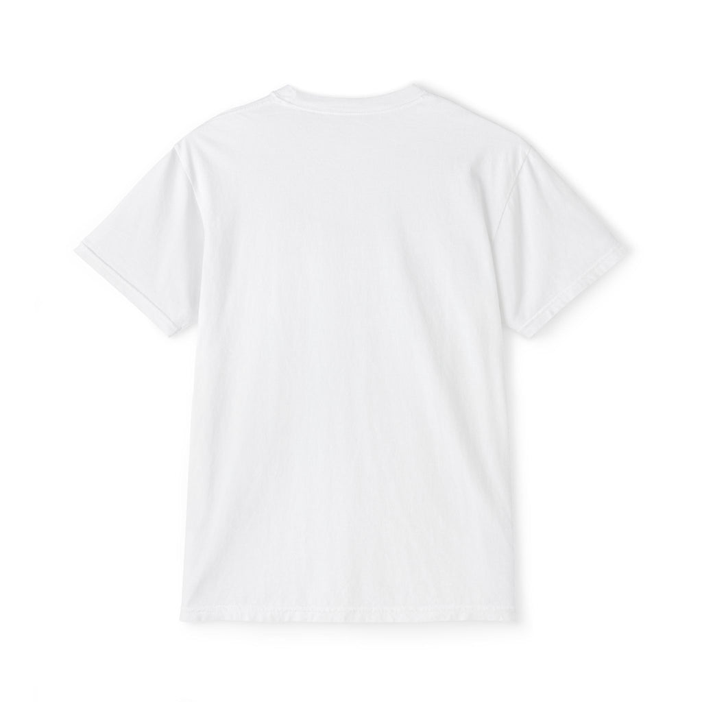 Pocket T-Shirt — Minimal Cat Silhouette Chest Pocket Tee