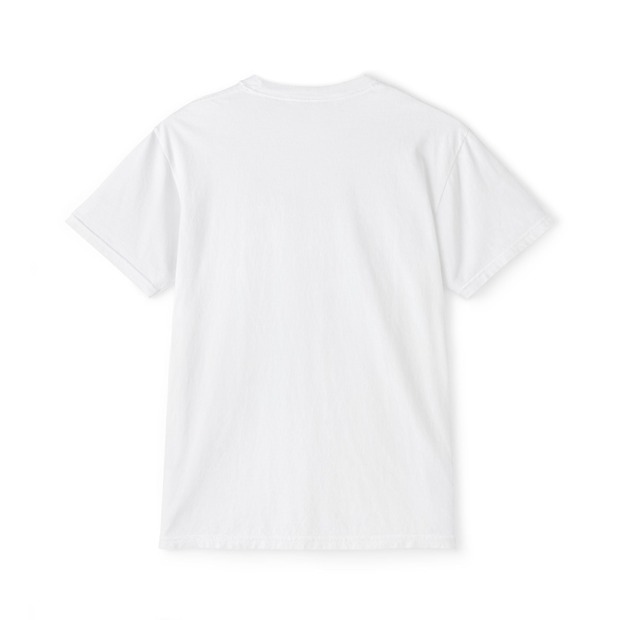Pocket T-Shirt — Minimal Cat Silhouette Chest Pocket Tee