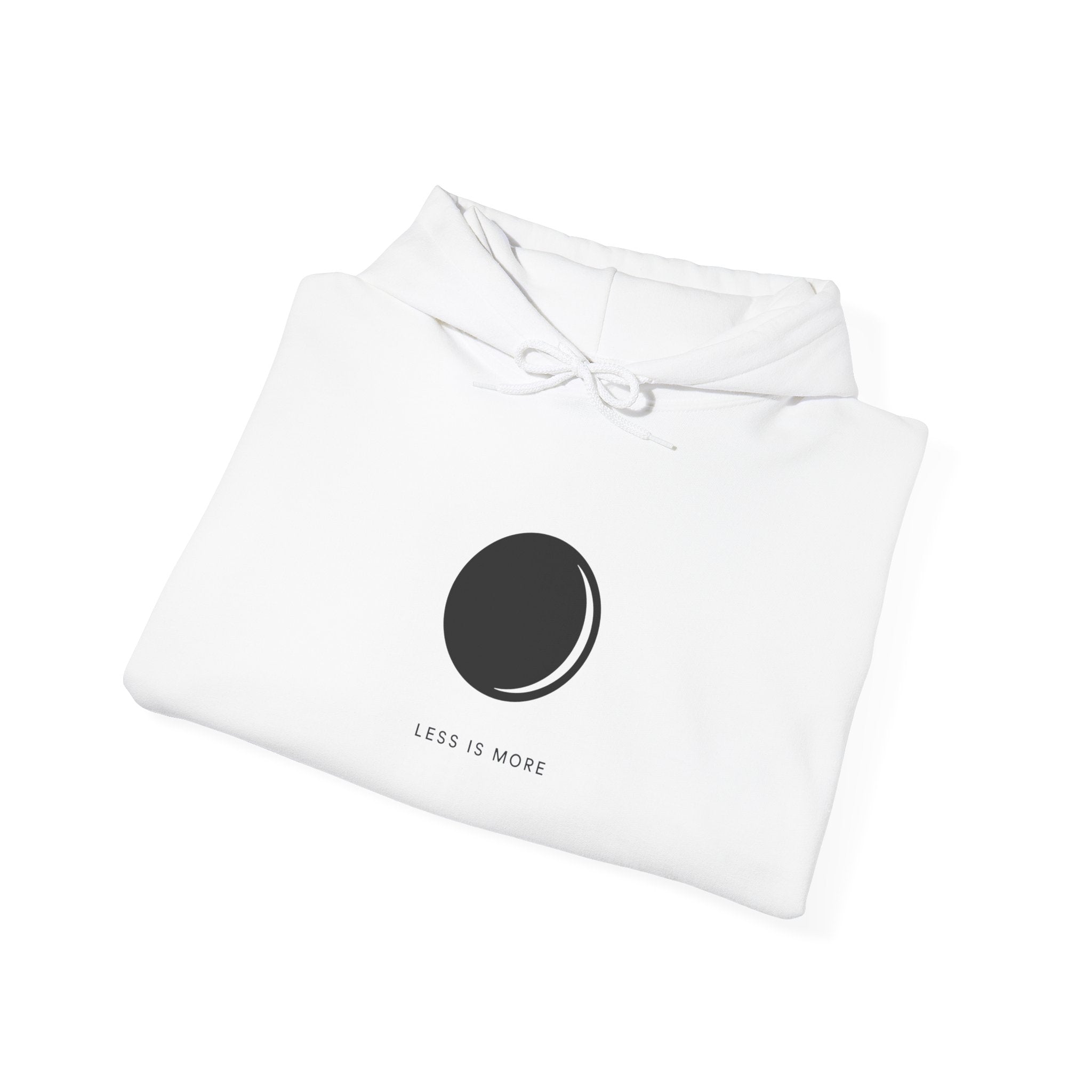 Minimal Eclipse Hoodie — 'Dark Moon' Graphic Pullover