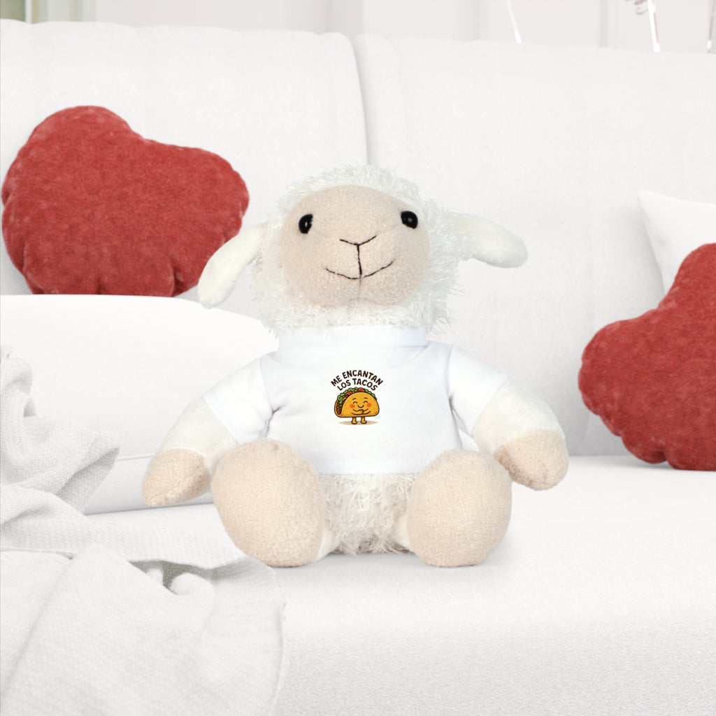 Classic Brown Bear Plush Toy with White T-Shirt | Customizable Shirt