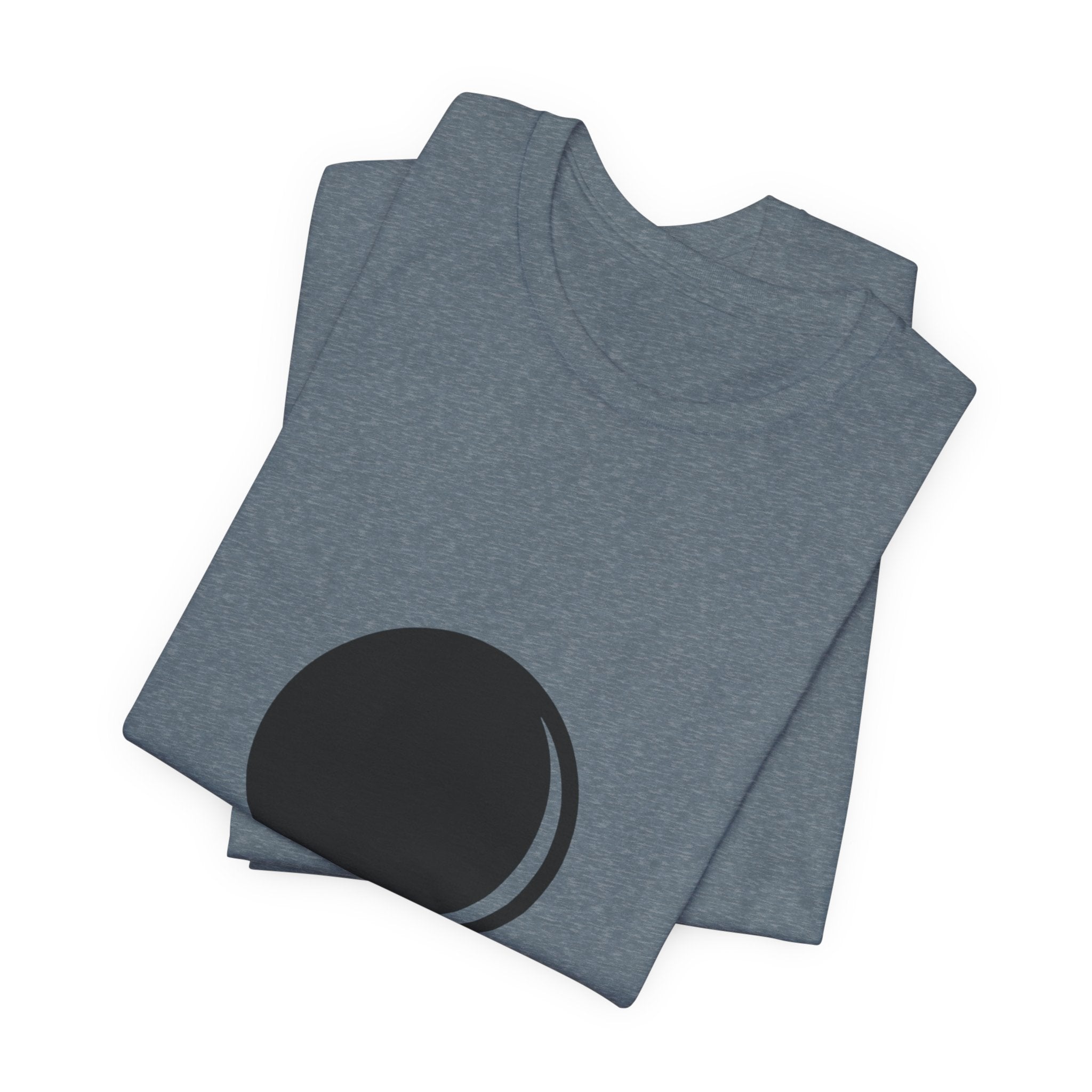 Minimal Moon Graphic Less Is More Tee | Minimalist Astronomy Shirt