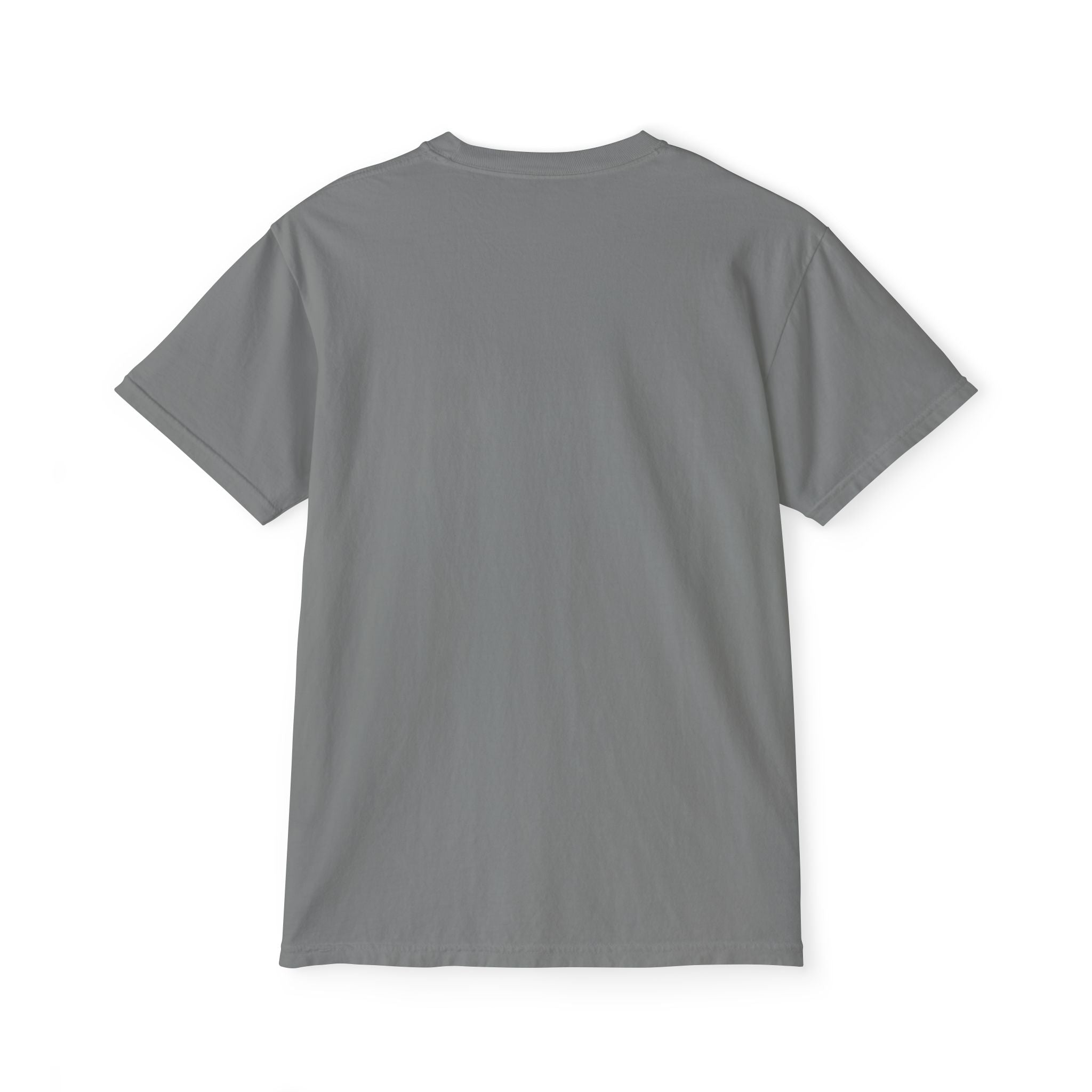 Pocket T-Shirt — Minimal Cat Silhouette Chest Pocket Tee
