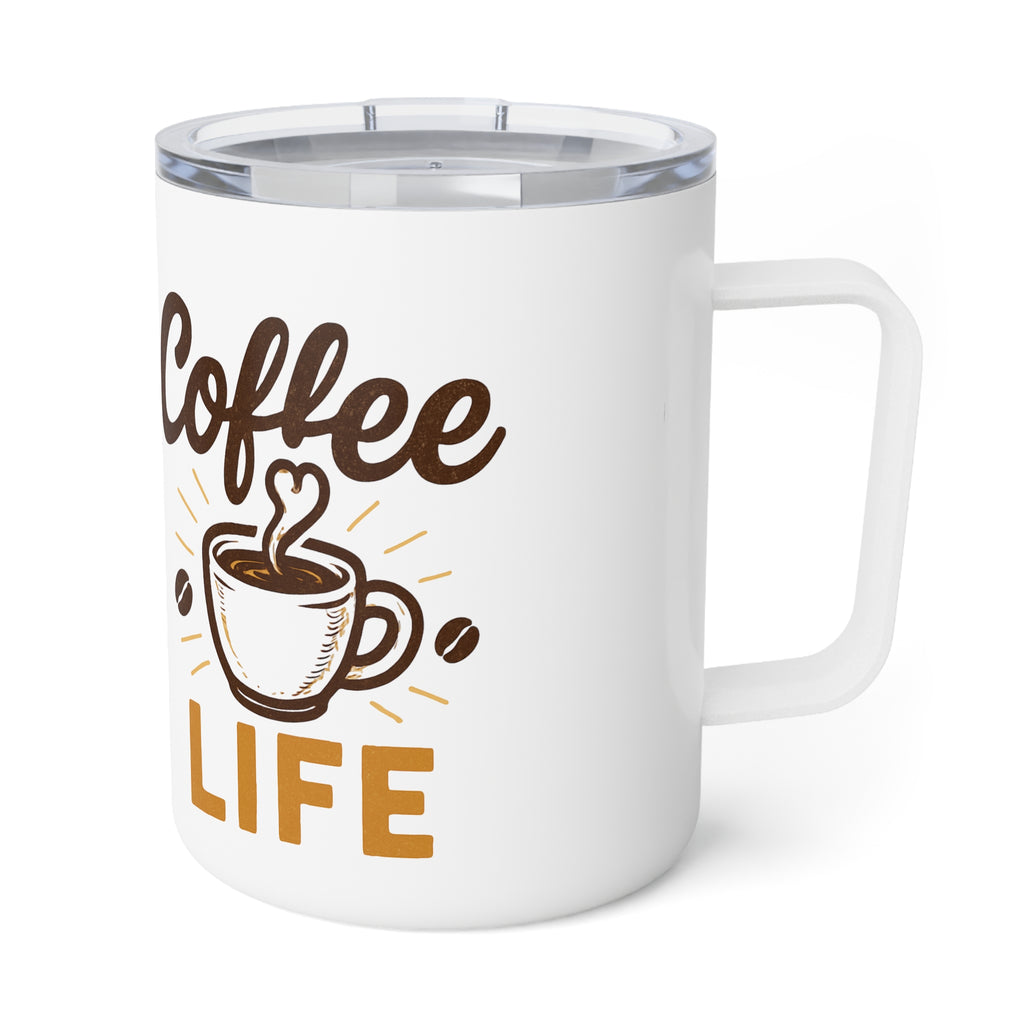 Coffee Life 10oz Insulated Travel Mug