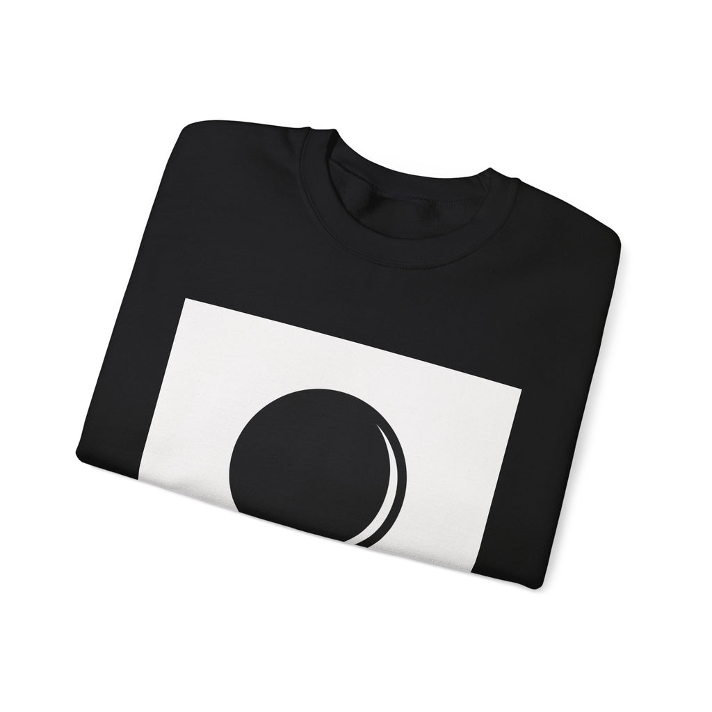 Minimal Moon Graphic sweatshirt | Less Is More Crewneck