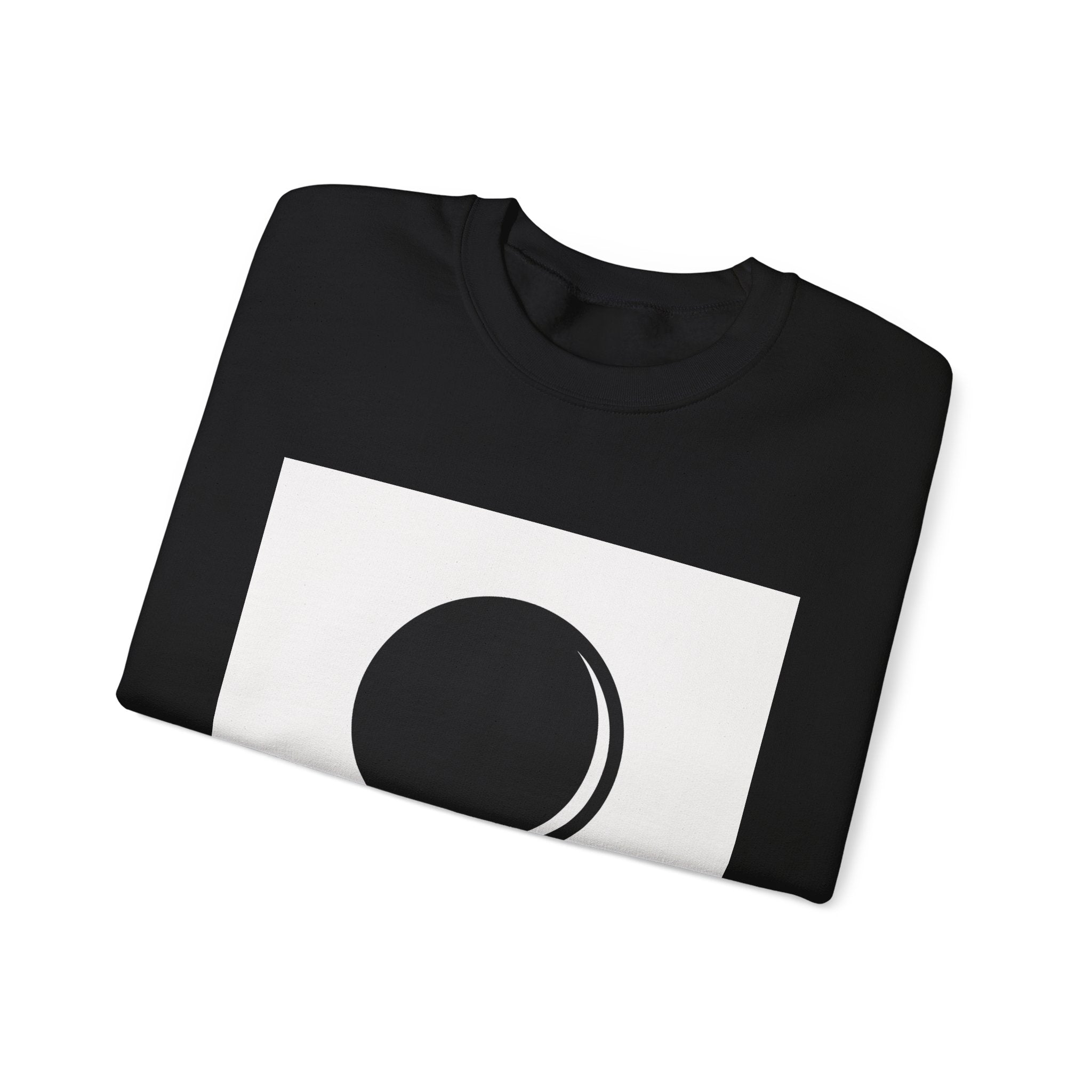 Minimal Moon Graphic sweatshirt | Less Is More Crewneck